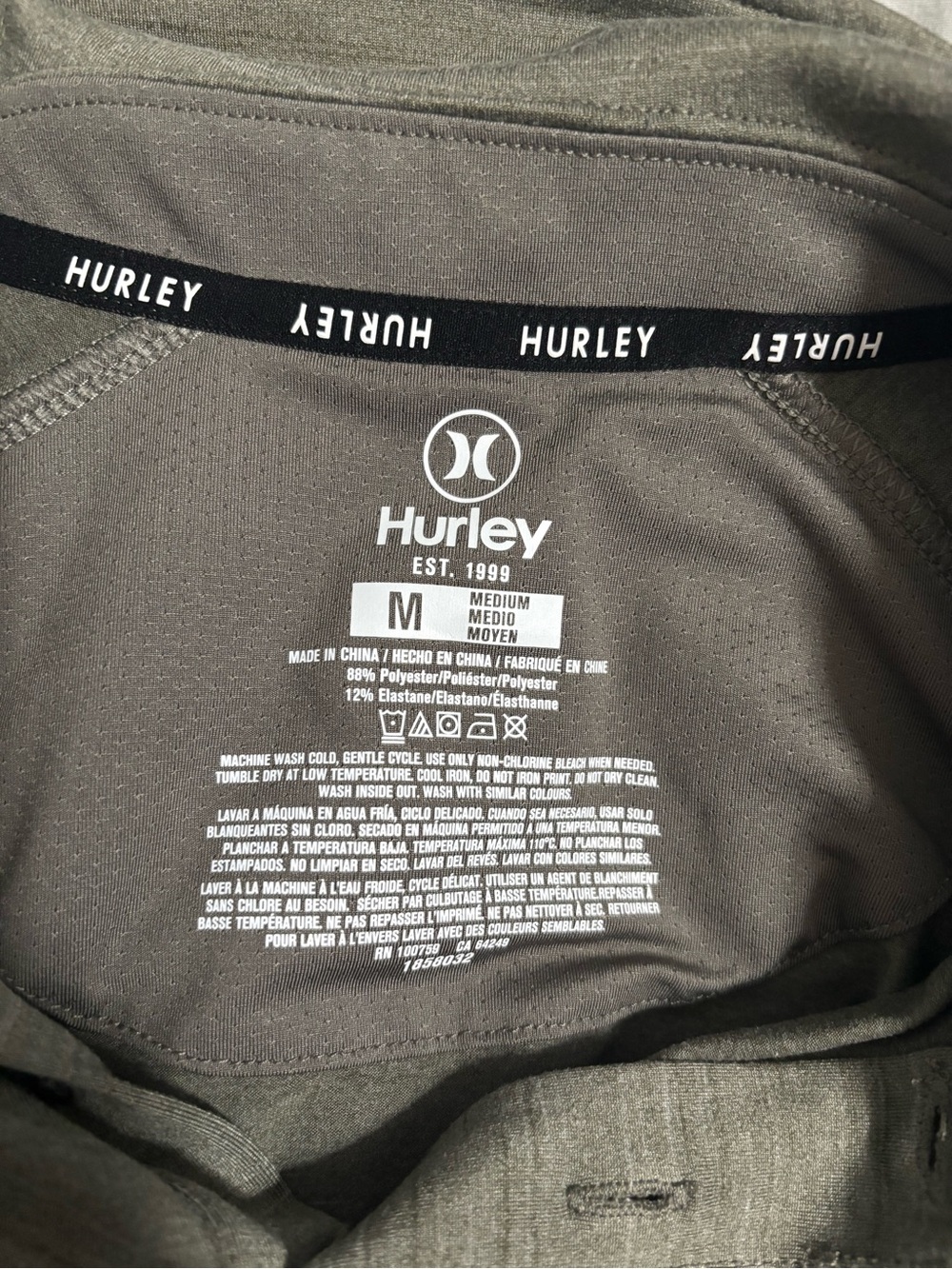 Hurley polo